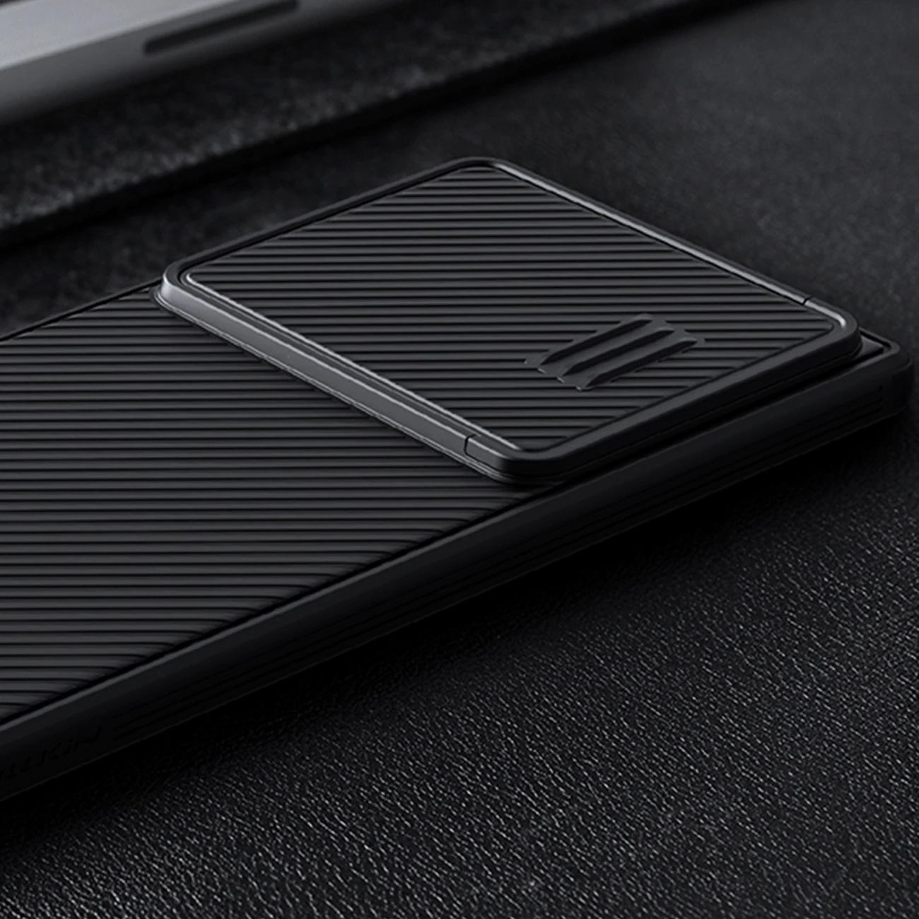 Mbështjellës Nillkin CamShield S Case për Samsung Galaxy S23 Ultra, me kapak kamere, Kaltër