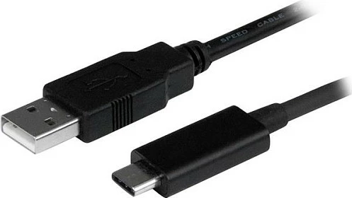 Kabllo StarTech USB-C në USB-A, 1m, USB 2.0, e zezë