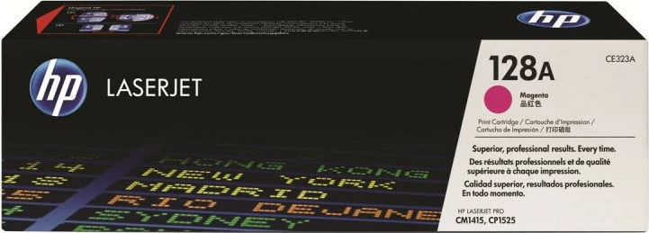 Toner HP 128A CE323A LaserJet, rendiment 1100-1700 faqe, magenta, 1 copë