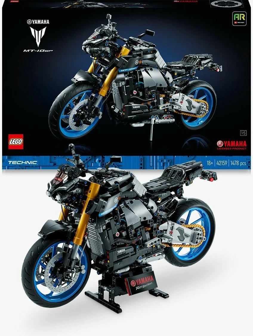 Set ndërtimi LEGO Yamaha MT-10 SP, 1478 pjesë, shumëngjyrësh