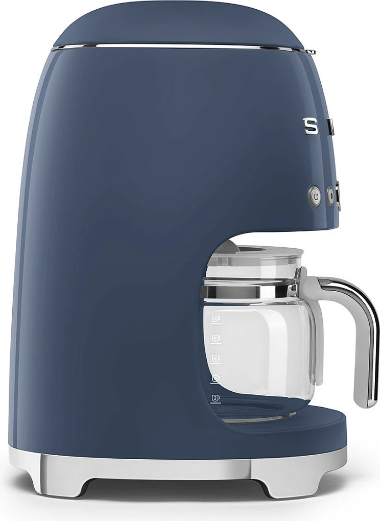 Aparat kafeje me filtër Smeg DCF02NBEU, karafë 12 filxhanë, 1050W, Navy blue