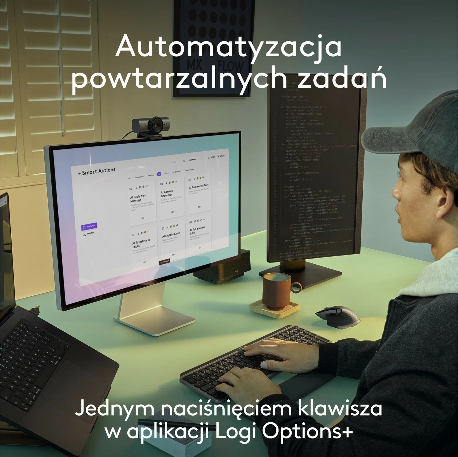 Tastierë Logitech MX Keys S për Mac, Grafit