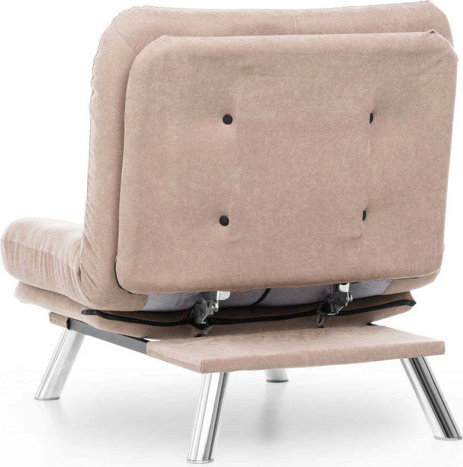 Karrige një vendëshe Atelier del Sofa, Misa Solo, ngjyrë mink