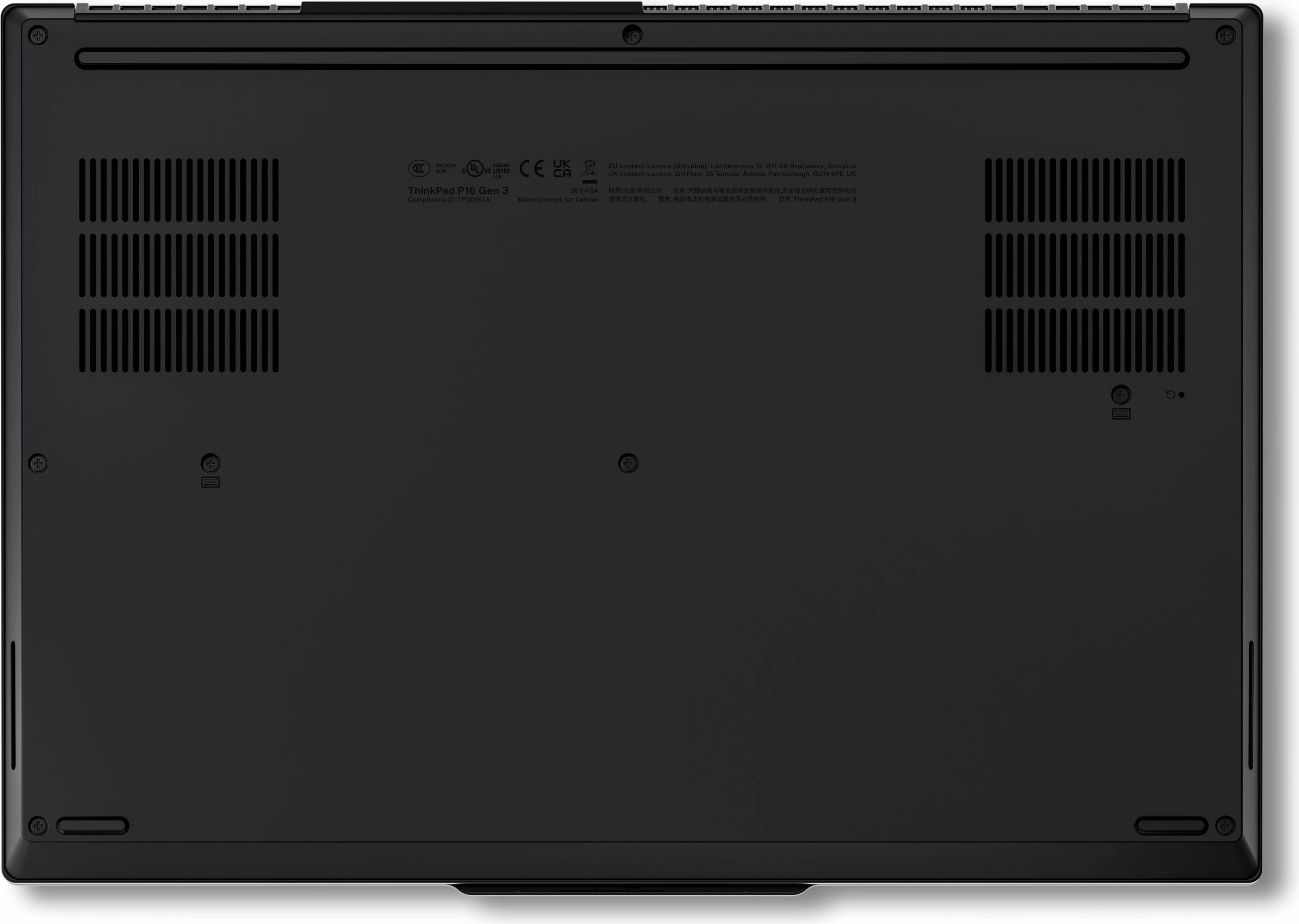 Laptop Lenovo ThinkPad P16 G3, Ultra 9-275Hx, 96GB, 1024GB, 16 inç, Win 11 Pro