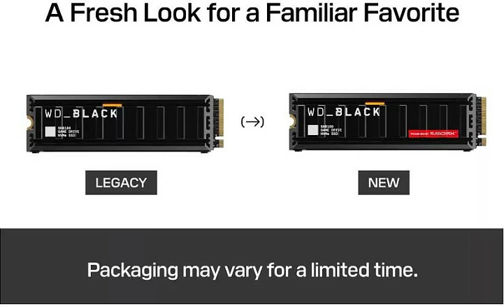 SSD M.2 NVMe WD_BLACK SN8100 8TB, PCIe 5.0 x4, me heatsink, e zezë