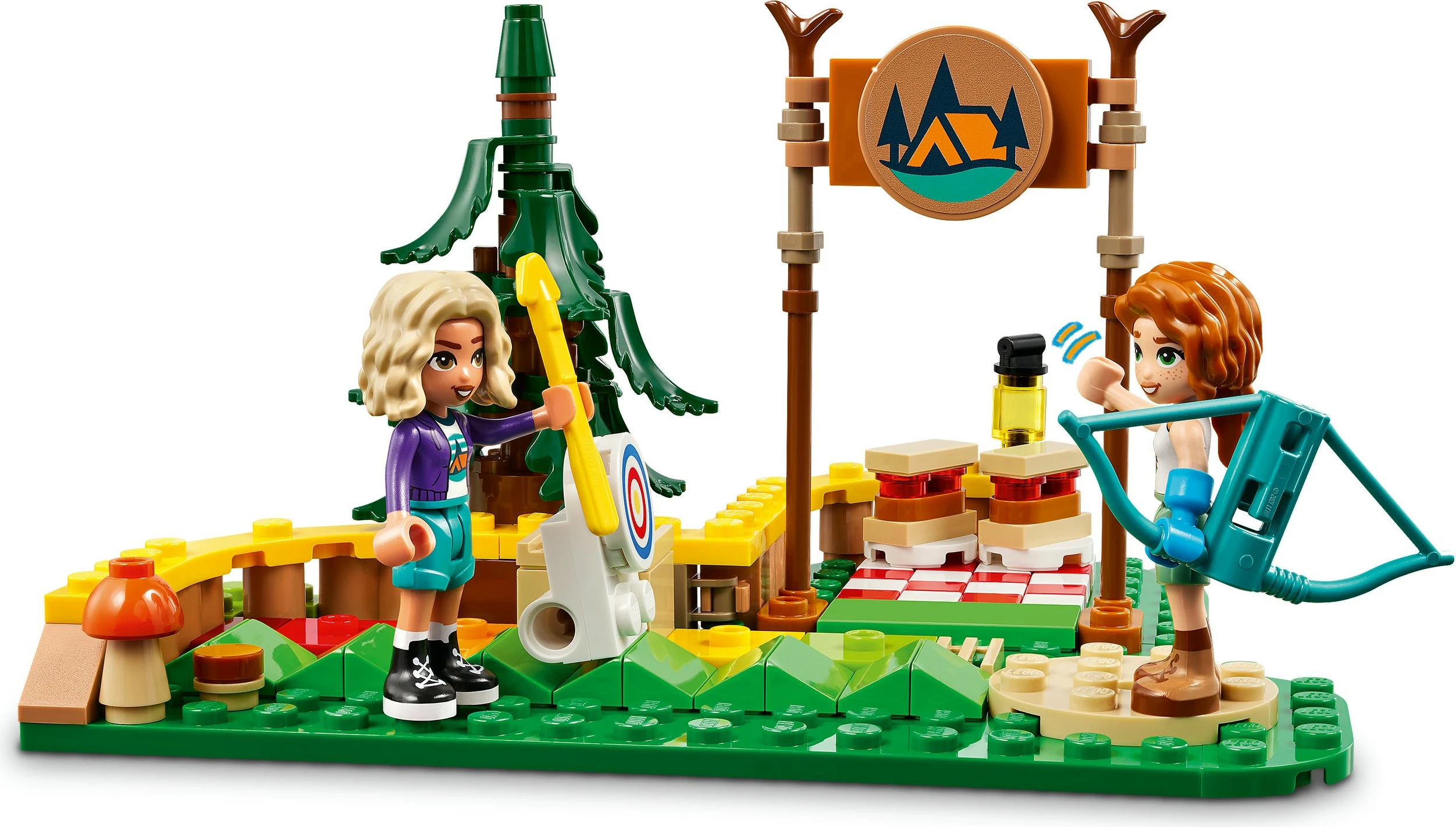 Set ndërtimi LEGO Friends 42622, kamp aventuresk, multikolor