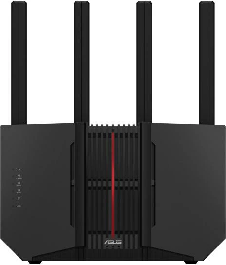 Ruter Wi‑Fi, ASUS RT-BE92U (90IG0950-MO9A0V), Tri-Band Wi‑Fi 7 9300 Mbps, 10G WAN/LAN + 4x 2.5G LAN, AiMesh, e zezë