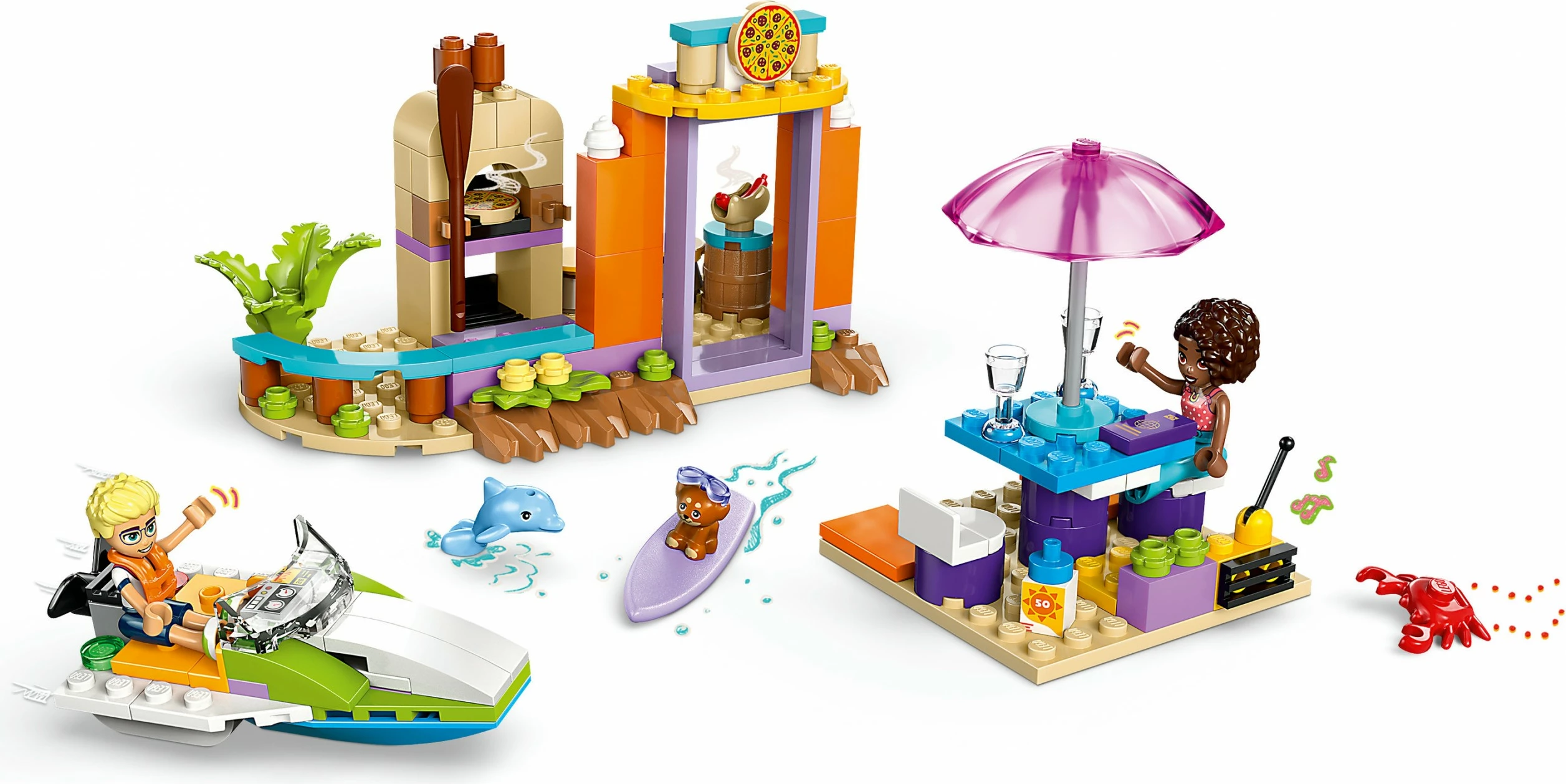 Set ndërtimi LEGO Friends 42672, valixhe kreative, 188 pjesë, shumëngjyrëshe