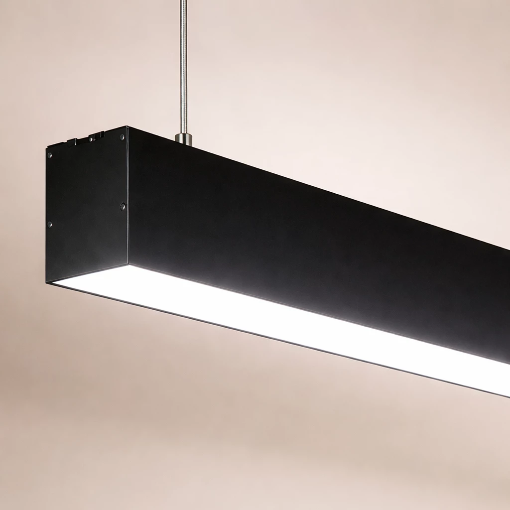 Profil alumini për ndriçim linear 70×75 mm