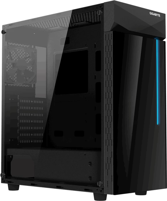Kasë GIGABYTE GB-C200G C200 Glass ATX, RGB, e zezë