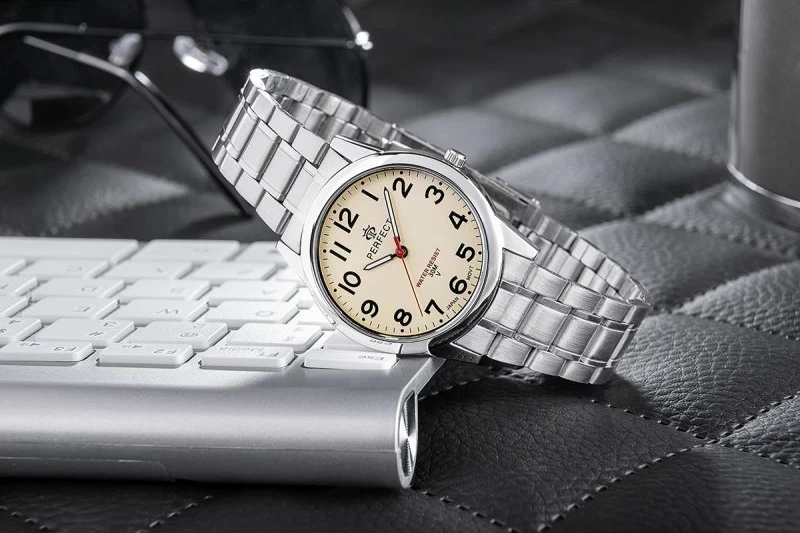 Orë dore meshkuj PERFECT R50-04, e zezë