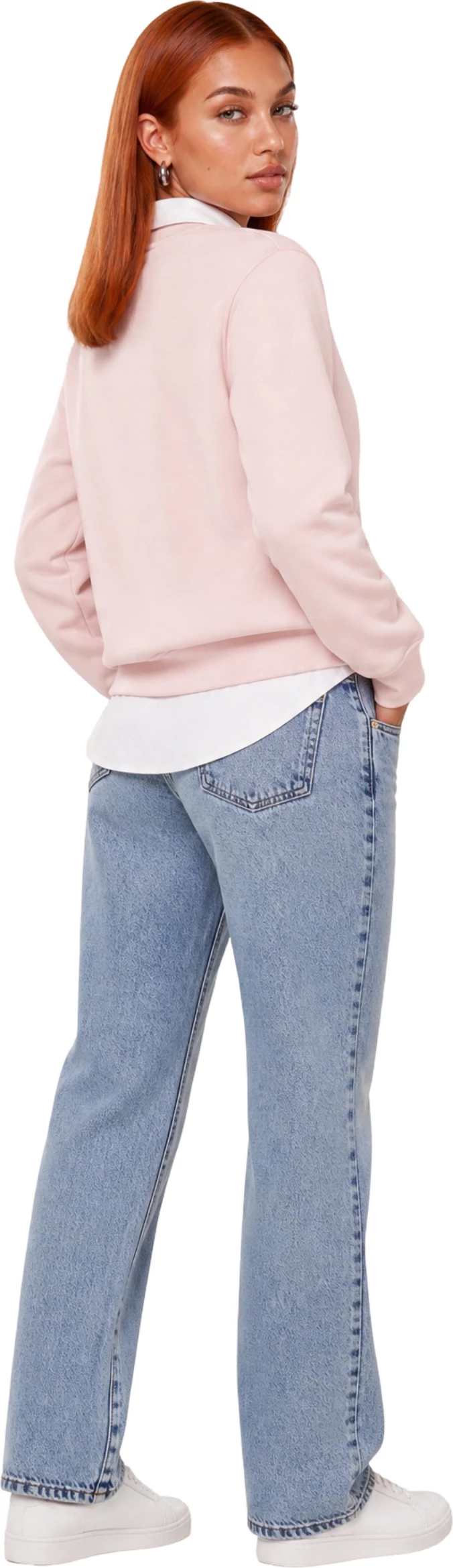Duks për femra Calvin Klein Jeans LV047G820G, roze antike [Madhësia: S]