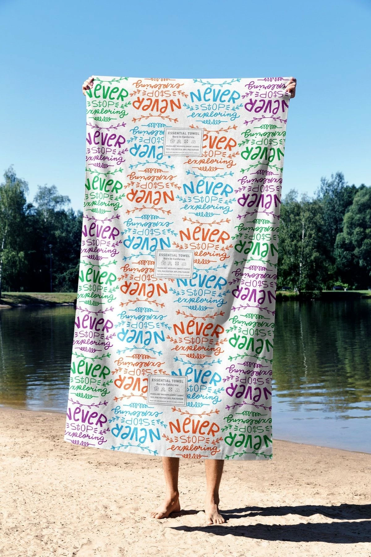 Peshqir plazhi Mijolnir, Never Stop 90