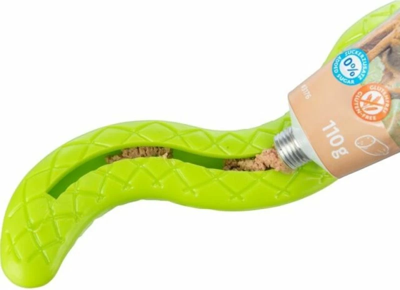 Lodër për qen TRIXIE Treat Hose, e gjelbër, 27 cm