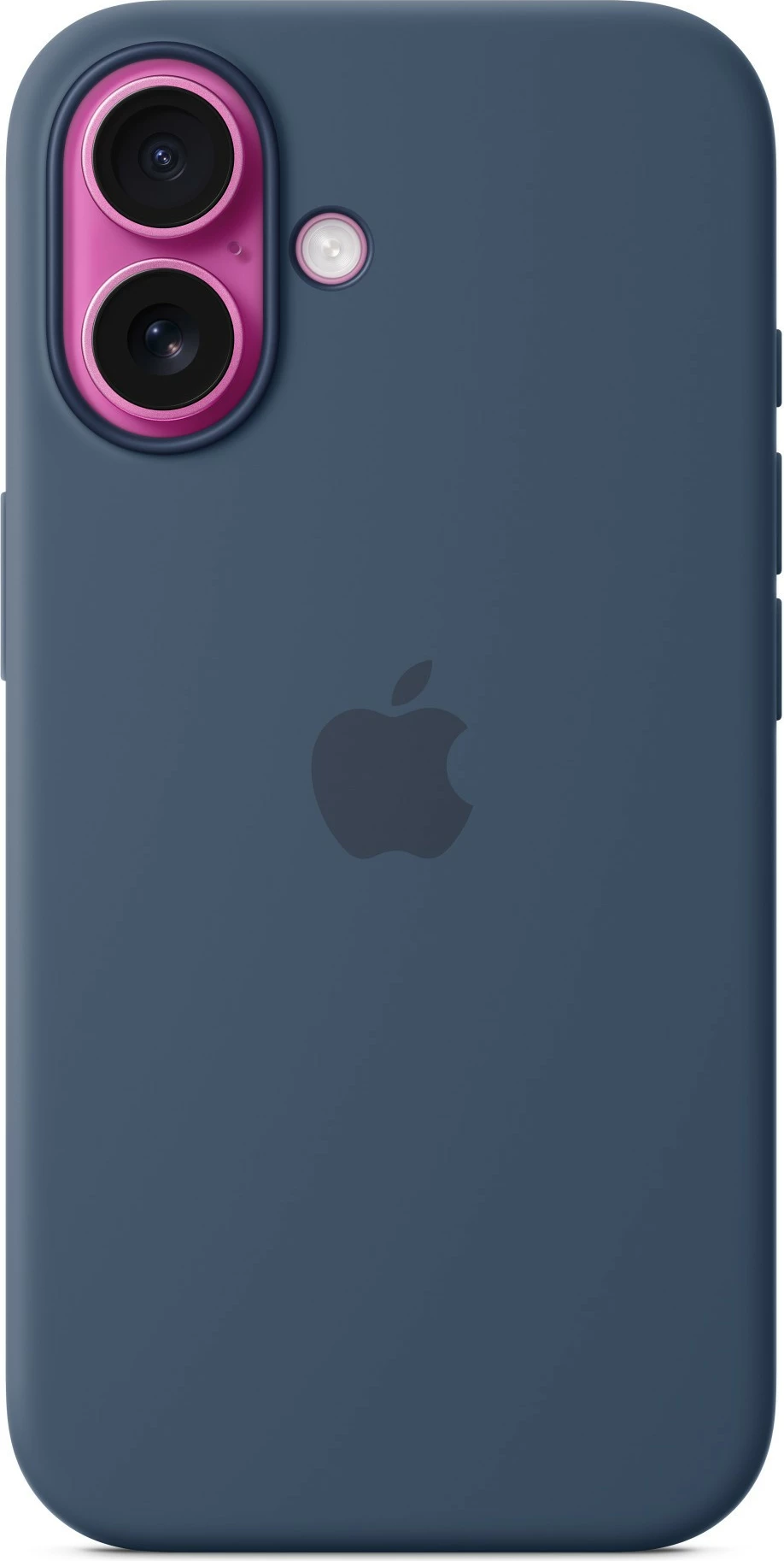 Apple iPhone 16 Silicone Case with MagSafe, Denim