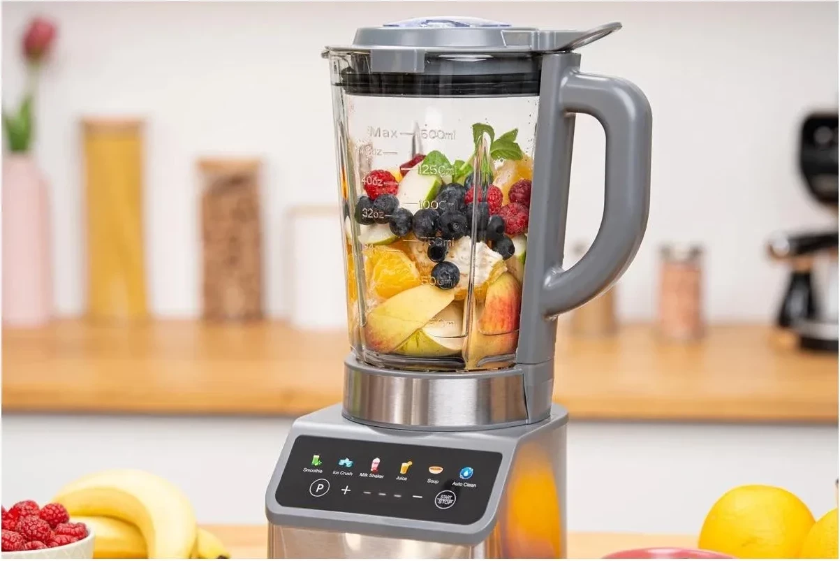 Blender Zelmer ZSB4870, 1200W, 1L, panel me prekje, argjend