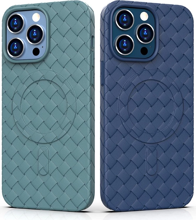 Mbështjellës Hurtel Woven Case për iPhone 14 Pro, MagSafe, vjollcë