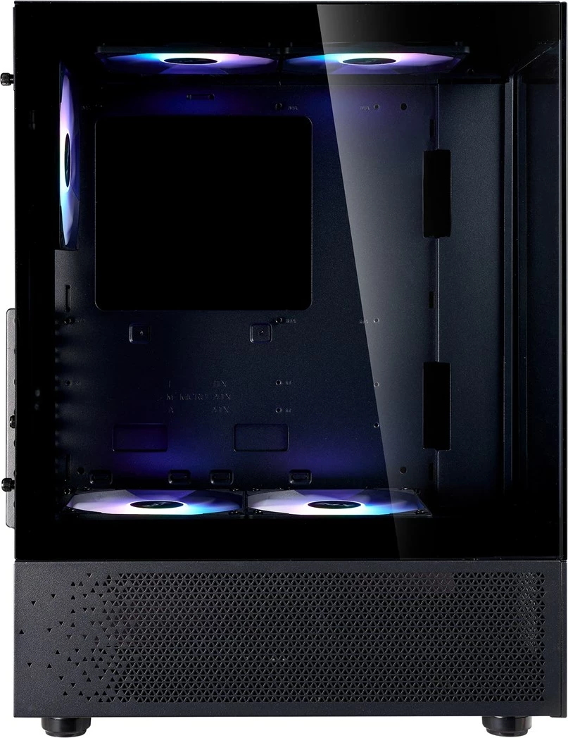 Kasë XPG INVADER X Mini Kompaktes Mid-Tower, PC, E zezë
