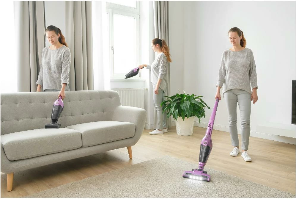 Fshesë elektrike Sencor SVC 0603VT – 3in1, e vjollcë