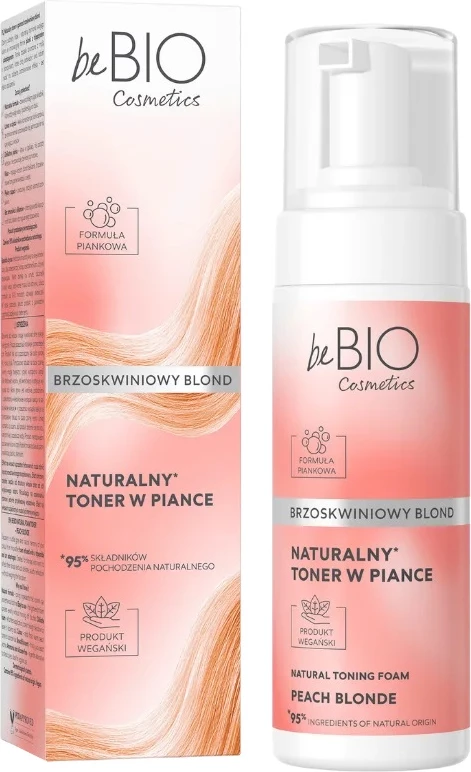 Toner për flokë BeBio Ewa Chodakowska Brzoskwiniowy Blond unisex 120ml