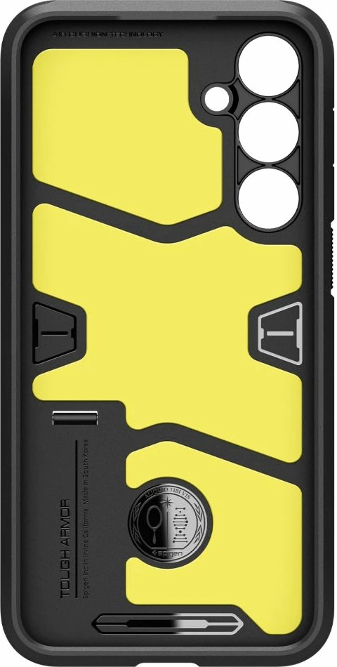 Mbështjellës Spigen Tough Armor për Samsung Galaxy A35 5G, i zi
