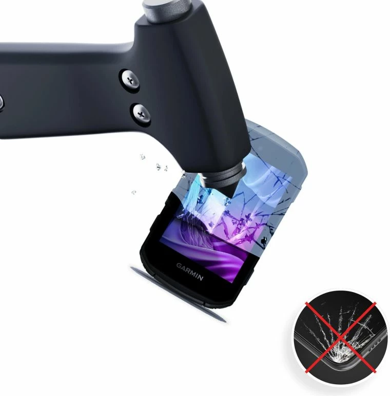 Folie mbrojtëse matte 3mk SilkyMatt Pro për Garmin Edge 550/850