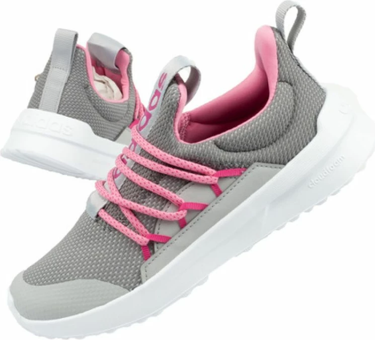 Atlete për vajza adidas Lite Racer Jr, gri