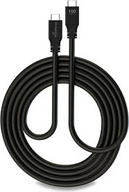 Kabllo USB-C në USB-C MediaRange MRCS218, 3m, 100W PD 3.0, 10 Gbit/s, e zezë