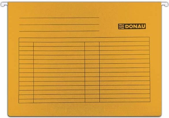 Dosje varëse Donau A4 230gsm kapacitet 220 fletë, portokalli