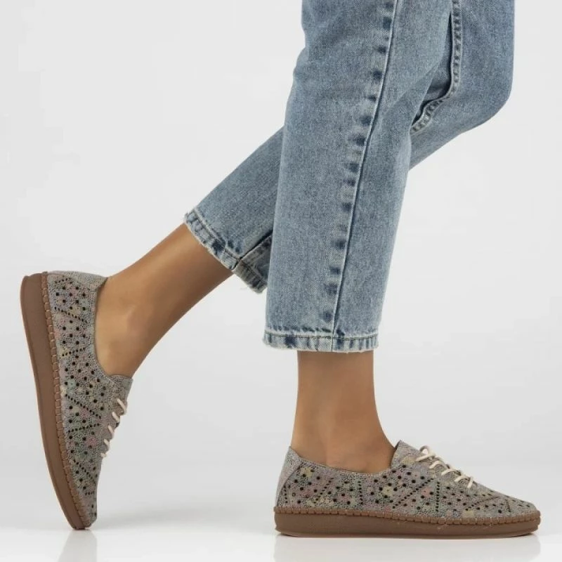 Këpucë lëkure për femra Filippo DP6830, shumëngjyrëshe