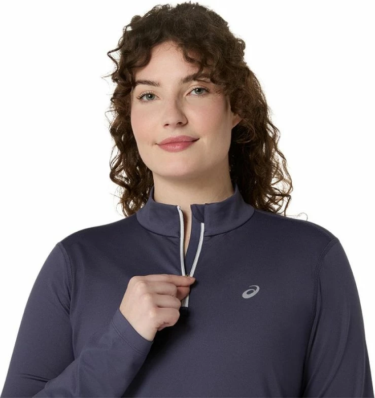 Maicë me mëngë të gjata për femra Asics, navy blue