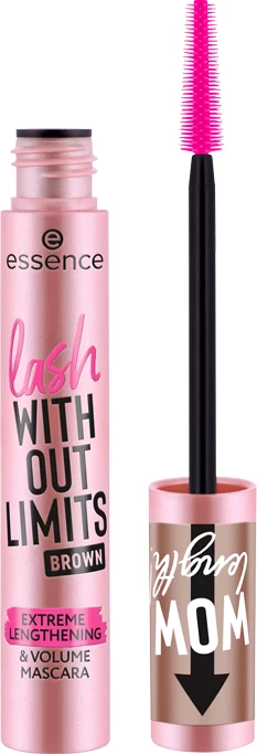 Essence Mascara Without Limits Extreme Lengthening &amp; Volume - 02: Brown