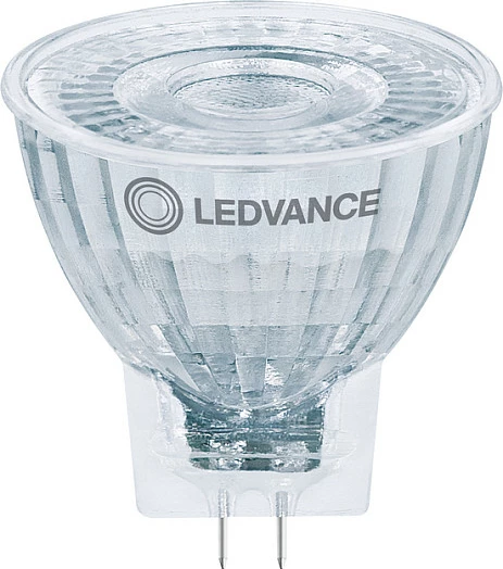 Llambë LED OSRAM MR11 P 1.8W 827, GU4, 2700K Warm White, dimmable, transparente