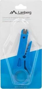 Zhveshës izolimi kabllosh Lanberg NT-0103 për STP/UTP, audio dhe SPT-1/SPT-2, blu, 1 copë