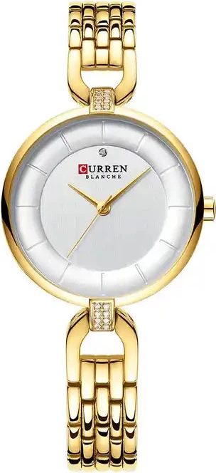 Orë dore për femra Curren 9052, e artë