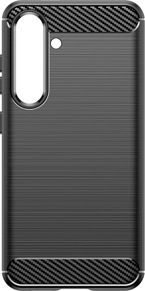 Mbështjellës Hurtel Carbon Case për Samsung Galaxy S24, TPU, i zi