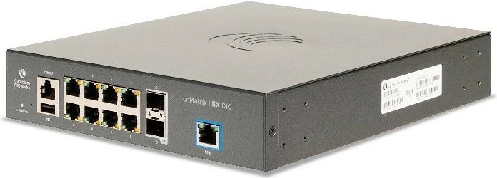 Switch Cambium Networks cnMatrix EX1010, Managed, L2/L3, Gigabit Ethernet, Rack mounting, 1U, Gri