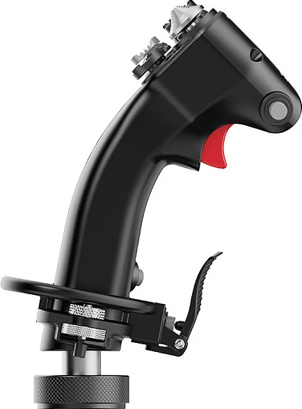Grip joystick fluturimi Moza Racing MH16, metal, shumë butona, i zi