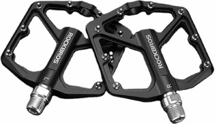 Pedala biçiklete Rockbros K203-BK, të zeza, set