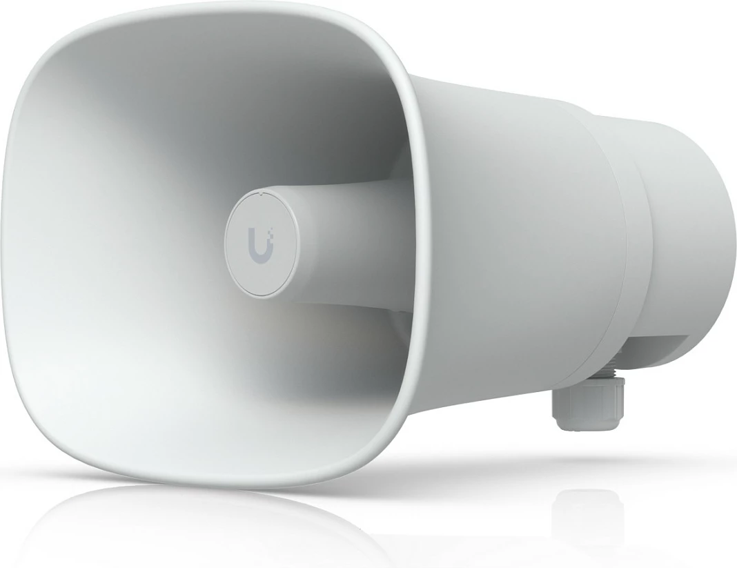 Altoparlant Ubiquiti UP-AI-Horn-Speaker-W, PoE, IP66, 120 dB, i bardhë