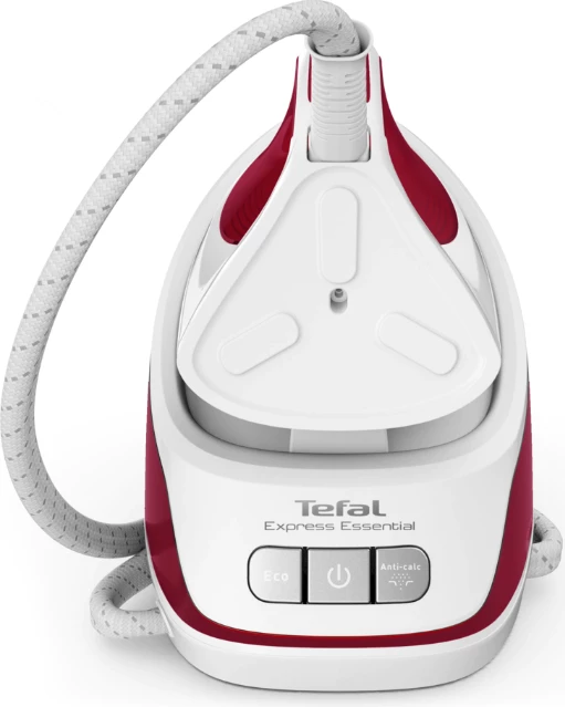 Hekur me bazë Tefal SV6111E1 2200W 5.2 bar, avull 120 g/min (250 g/min boost), e kuqe