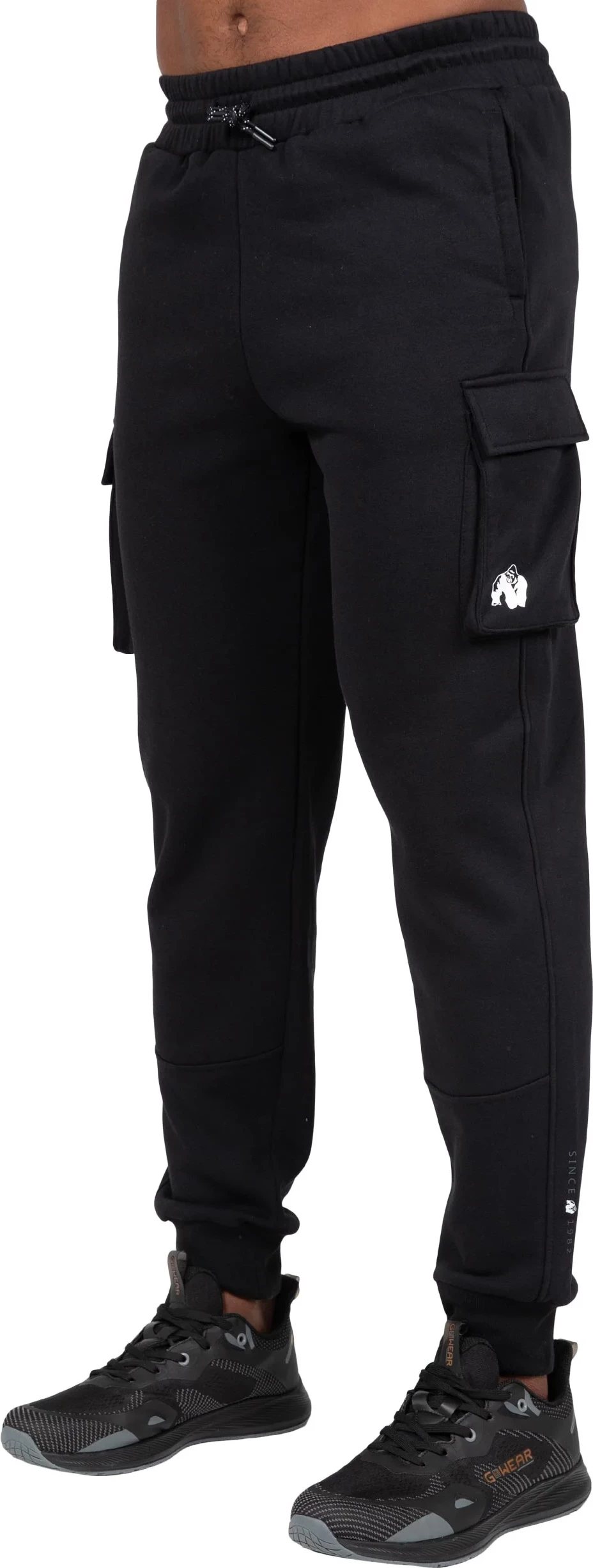 Hudson Cargo Sweatpants - Black