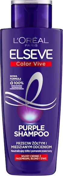 Shampon për femra L'Oreal Paris Elseve Color-Vive Purple Shampoo, 200ml