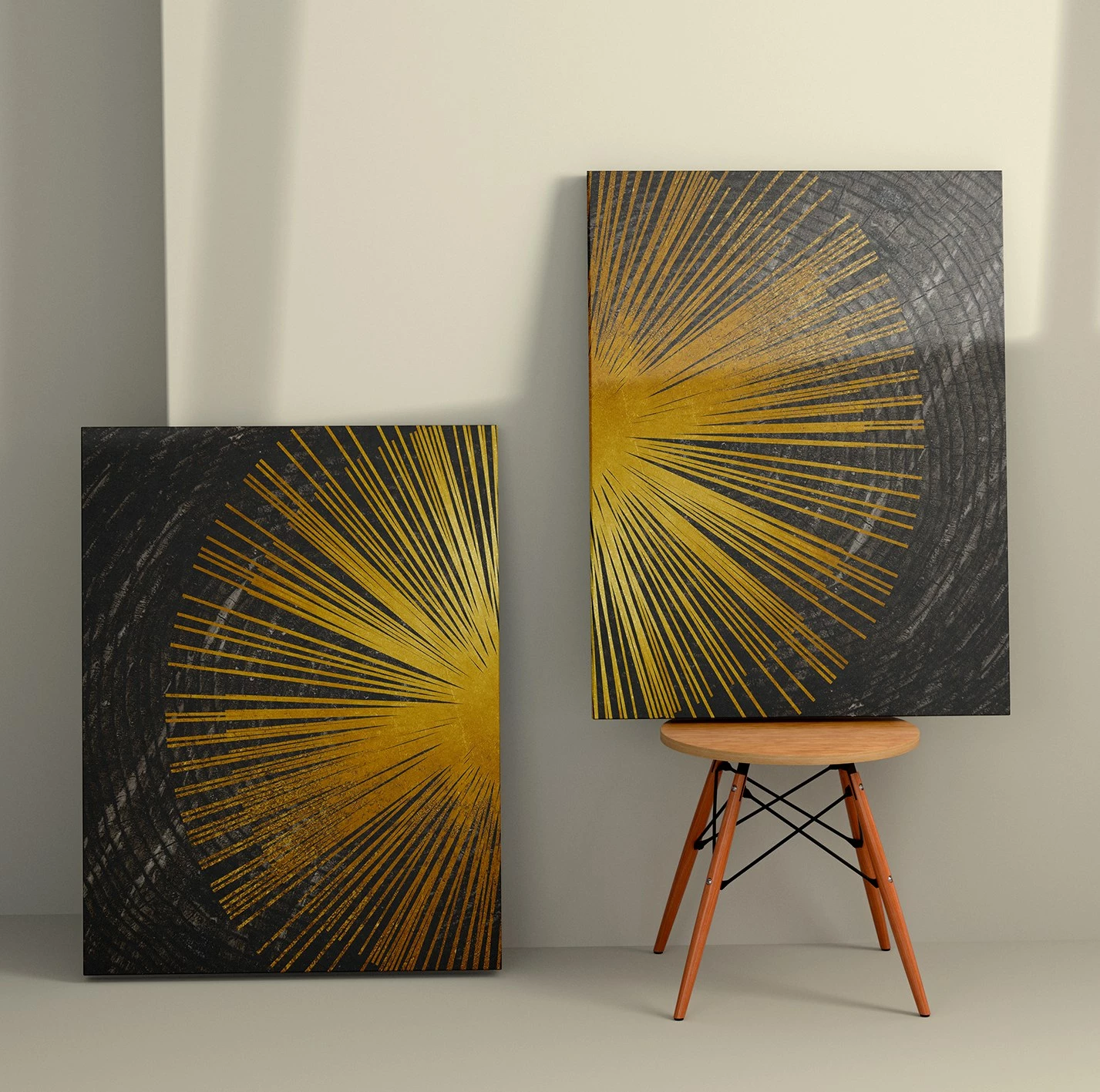 Pikturë dekorative në kanavacë (2 copë), Wallity, 2KNV4371, 50x70cm