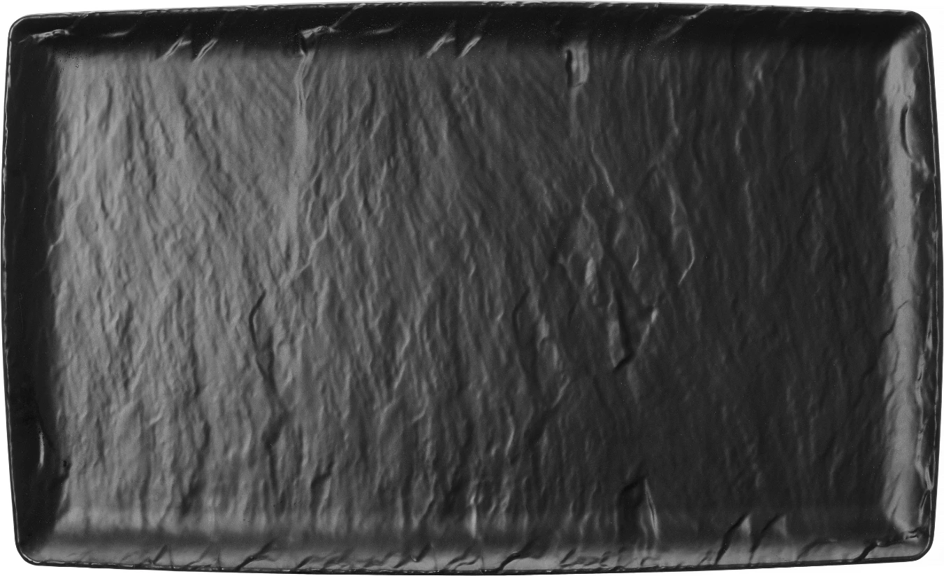 Tabaka servirjeje, Fine Dine Polaris, 265x325 mm GN 1/2, melamine, e zezë