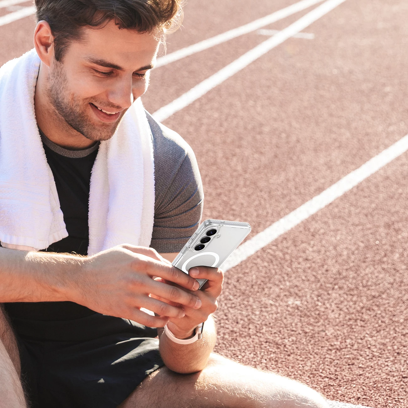 Mbështjellës Dux Ducis Clin Mag për Samsung Galaxy S26, kompatibil me MagSafe, TPU/PC, transparent, në kuti