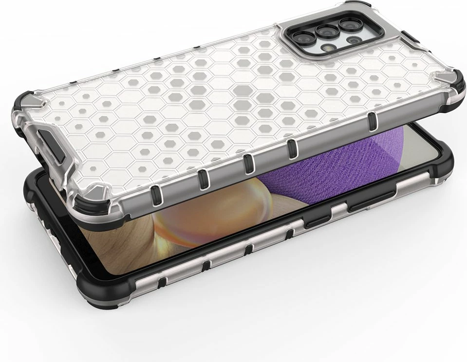 Mbështjellës Hurtel Honeycomb për Samsung Galaxy A13 5G, Transparent
