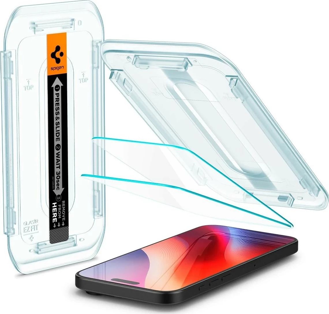 Xham mbrojtës për Apple iPhone 16 Pro Max SPIGEN Glas.TR EZ Fit, transparent