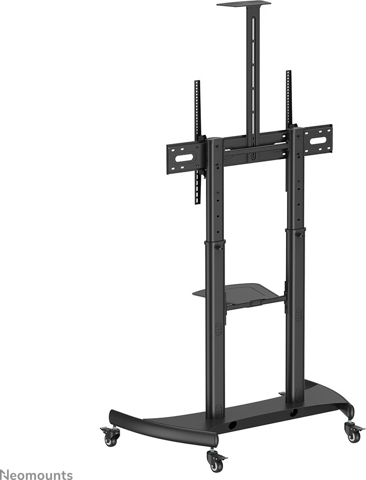 Karrocë TV Neomounts PLASMA-M1950E, për ekrane 60-100 inç, rregullim lartësie, ngjyrë e zezë