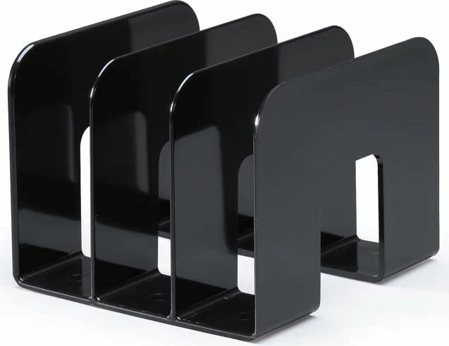 Mbajtës katalogësh Durable Trend KATAL 1701395060, 3 ndarje 65 mm, 215×165×210 mm, e zezë